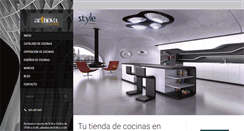 Desktop Screenshot of cocinasartnova.com